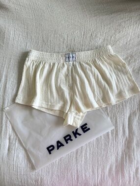 PARKE Pointelle Cotton Boxer Short